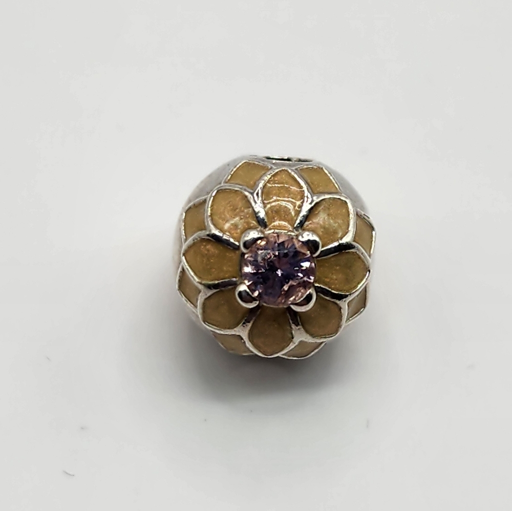 Pandora Flower Clip Charm